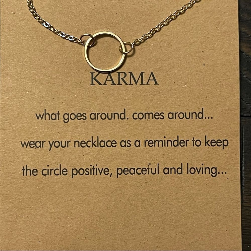 Karma Necklace - Picture 2 of 2